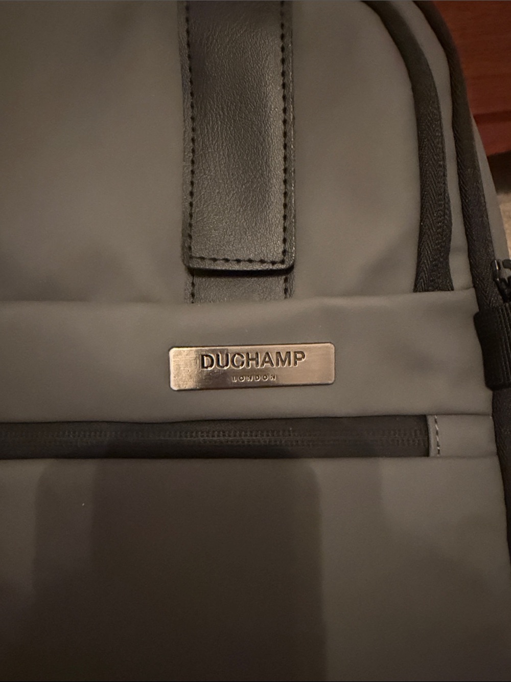 NWOT Duchamp Gray Men's Backpack - Minimalist Travel & Work Pack - Picture 2 of 12
